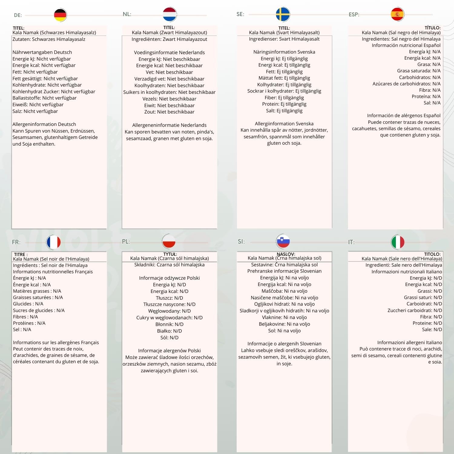 Wholefood Earth Kala Namak Himalaya-Schwarzsalz 500 g 3