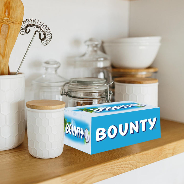 Bounty Coconut & Milk Chocolate Box, Bulk 24-Pack, 57g Bars