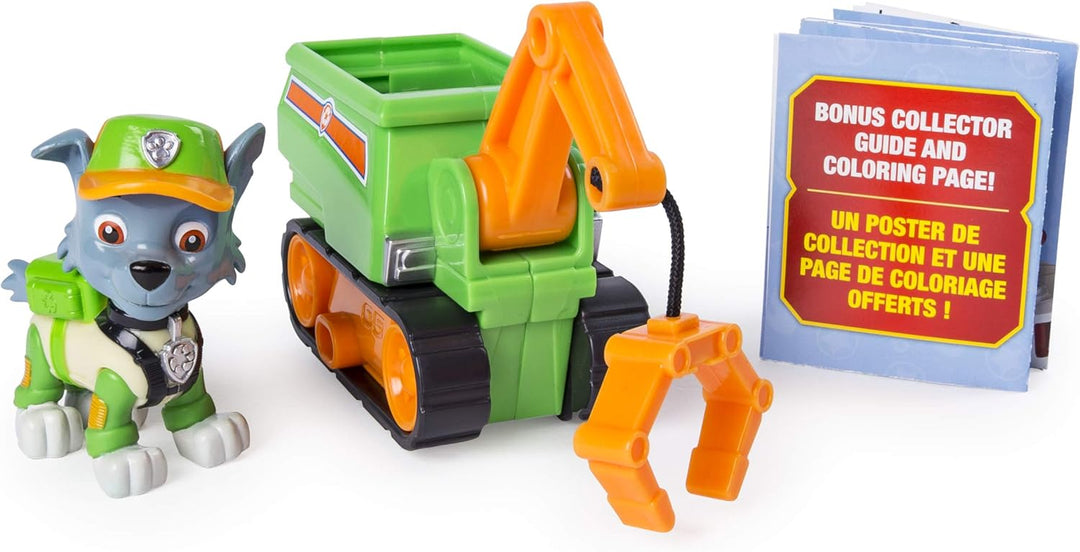Paw Patrol Ultimate Rocky Rescue Mini Vehicle - Kid-Powered Action for Ages 3+