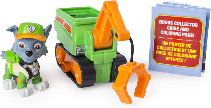 Paw Patrol Ultimate Rocky Rescue Mini Vehicle - Kid-Powered Action for Ages 3+