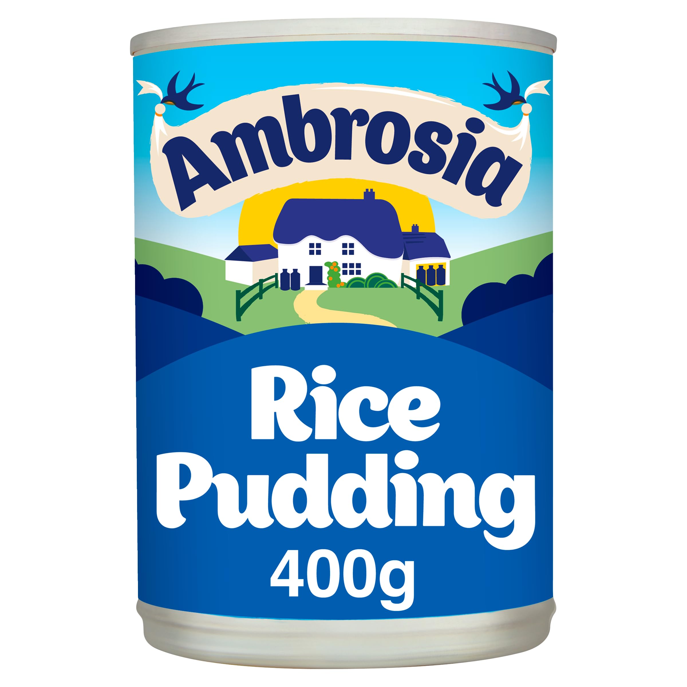 Ambrosia Original Milchreis 400g Dose - Cremiges Fertigdessert