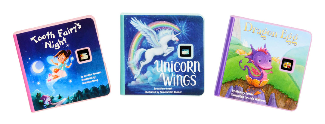 Little Tikes Story Dream Machine Magical Creatures Collection - 3 Stories & Unicorn Nightlight for Ages 3+