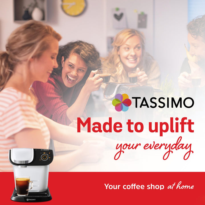 Kenco Americano Decaf Coffee Pods (Pack of 5, 80 T-Discs) for Tassimo Machines