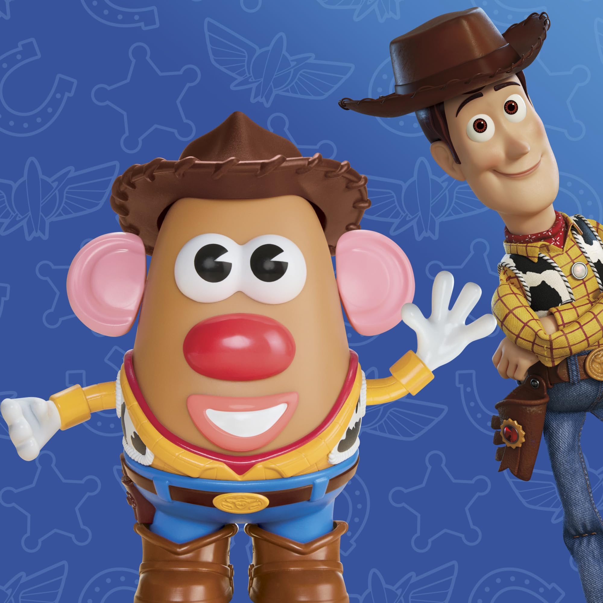 Mr. Potato Head Toy Story Woody Tater Set with 1 Potato Body and 12 Accessories | Ages 2+ 7