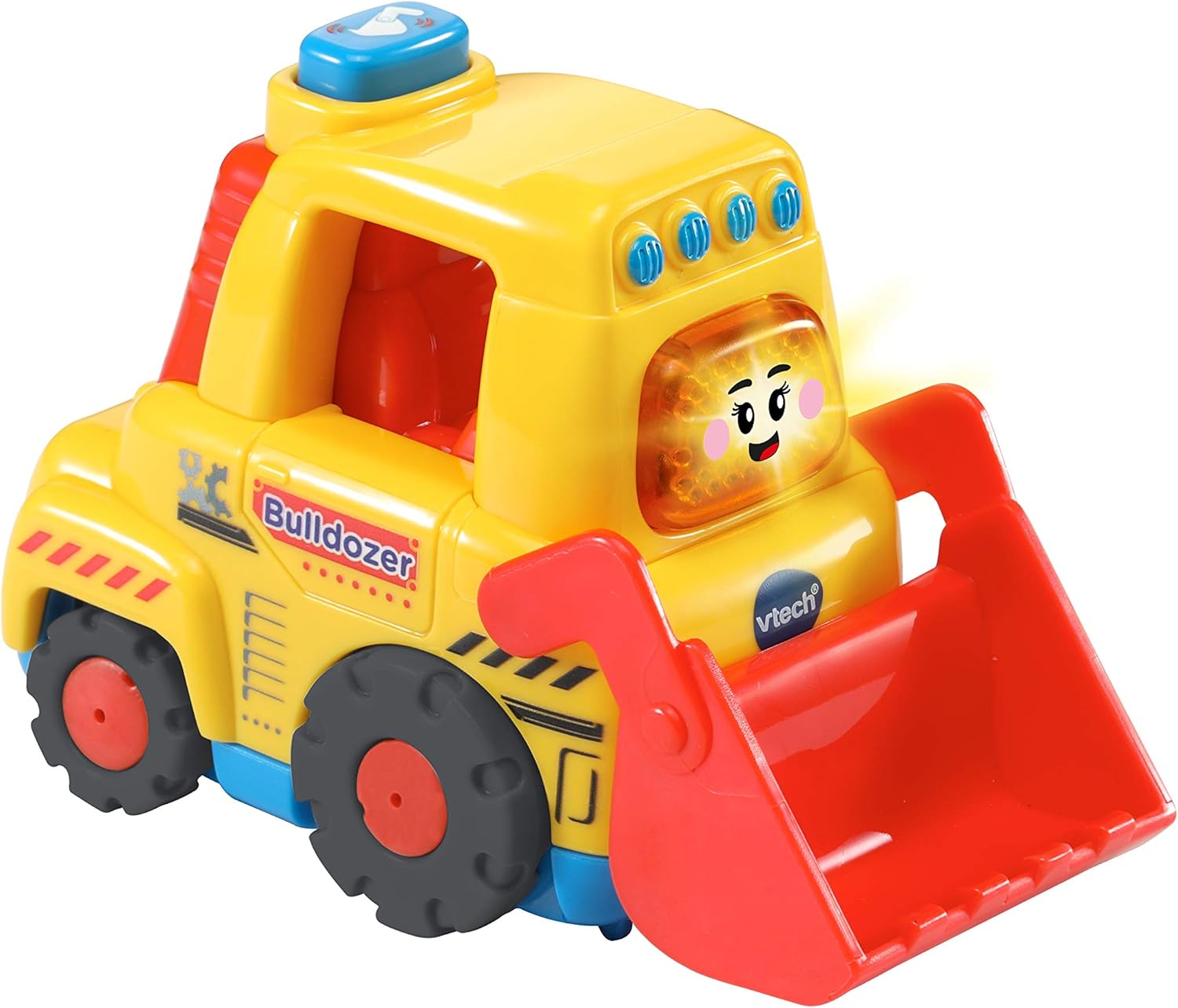 VTech Toot-Toot Drivers Bulldozer - Interactive Musical Vehicle for Toddlers 1