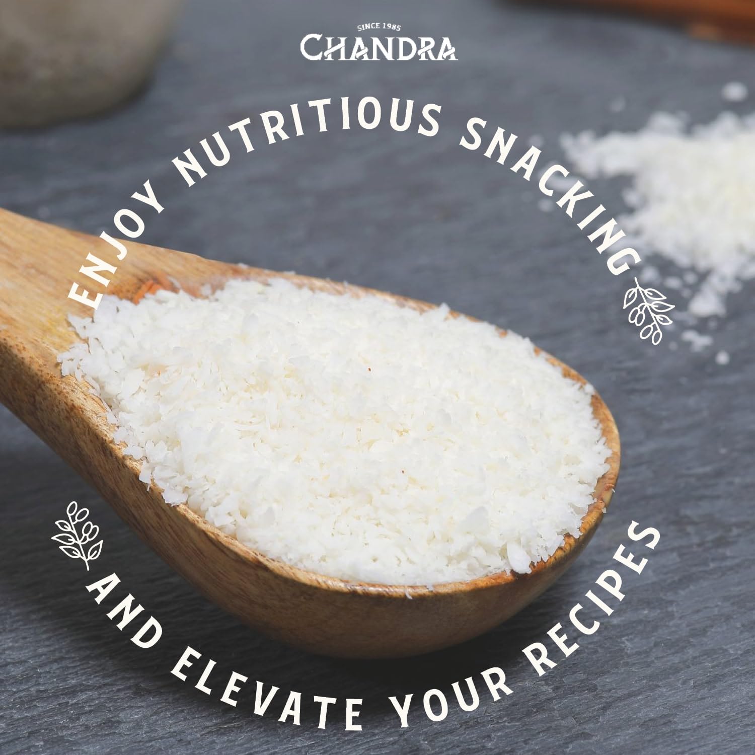 CHANDRA Desiccated Coconut Flakes - 1KG Low-GI, Gluten-Free, Vegan | Keto & Paleo Friendly 6