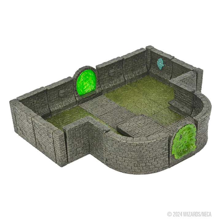 WarLock Tiles Core Set: Forgotten Sewers - Modular Dungeon Tiles for Tabletop RPGs by WizKids