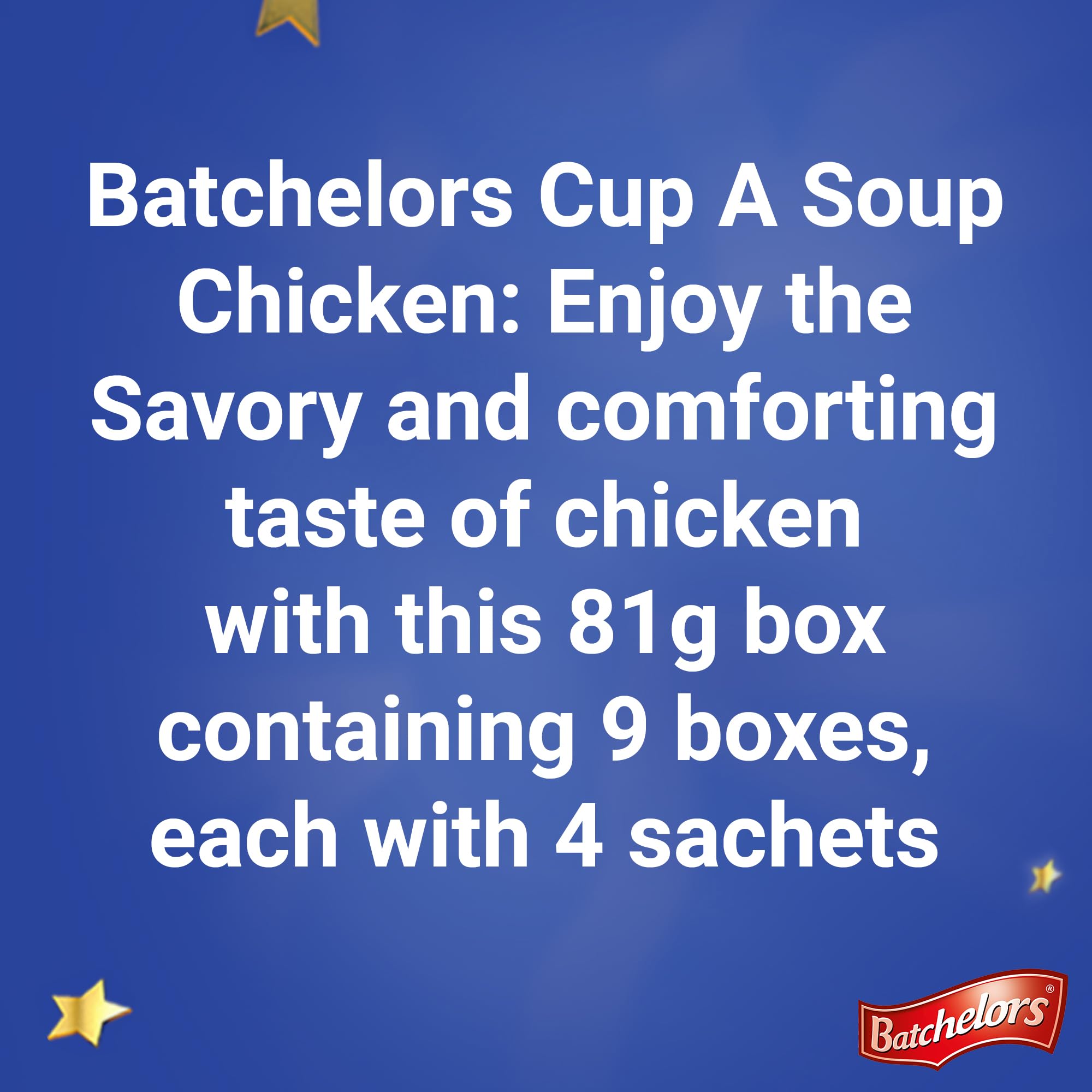 Batchelors - Cup a Soup Chicken Instant Soup Sachets (81 g, Pack of 9 Boxes) 7