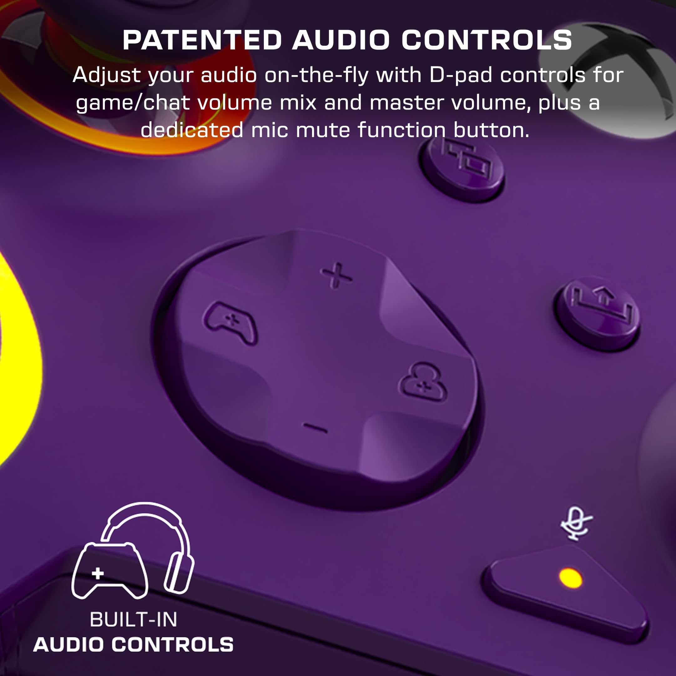 Turtle Beach Afterglow Wave Wired RGB Gaming Controller - Purple | Officially Licensed for Xbox & PC 2