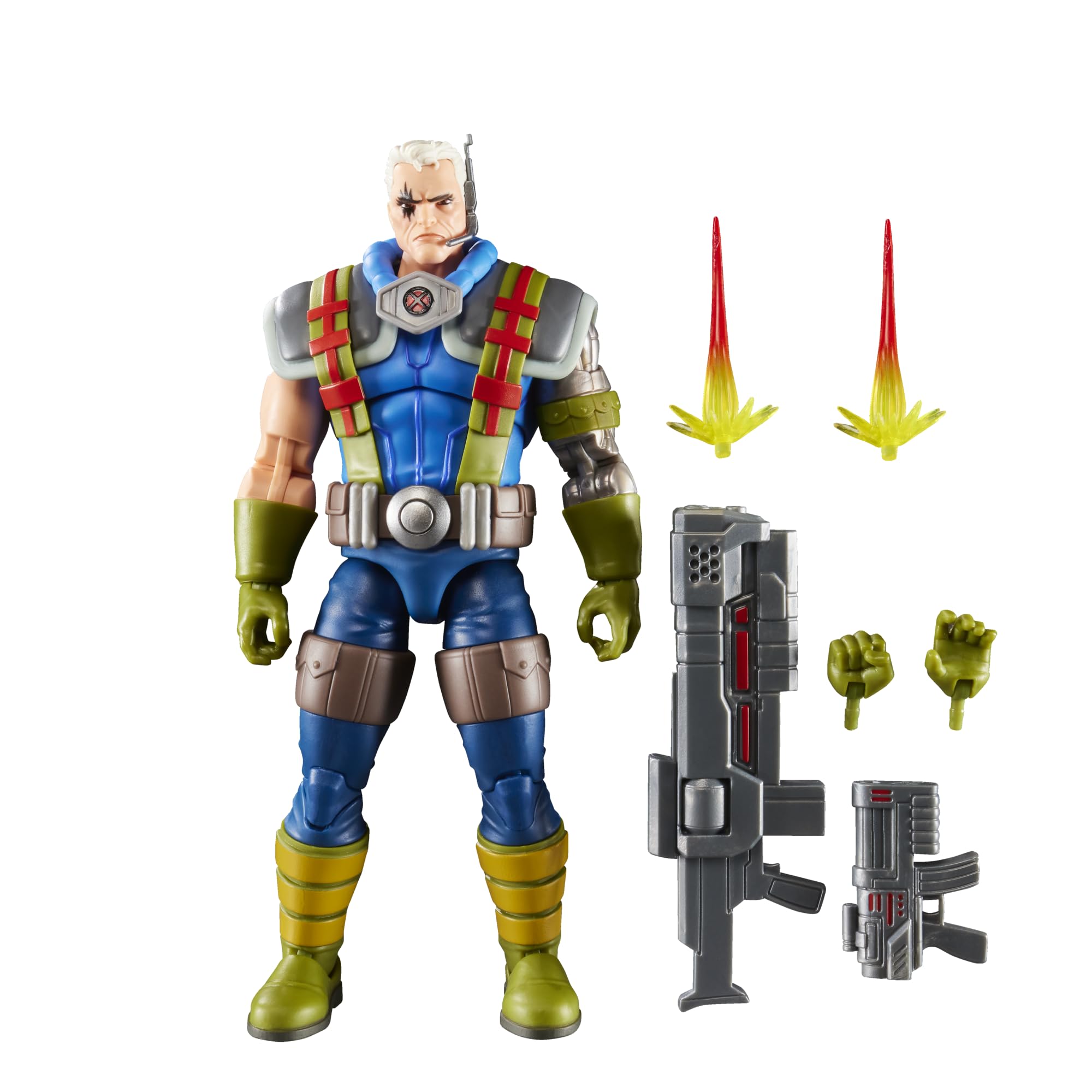 Marvel Legends X-Men '97 Cable Action Figure - 15 cm Scale, 6 Accessories, Ages 4+ 1