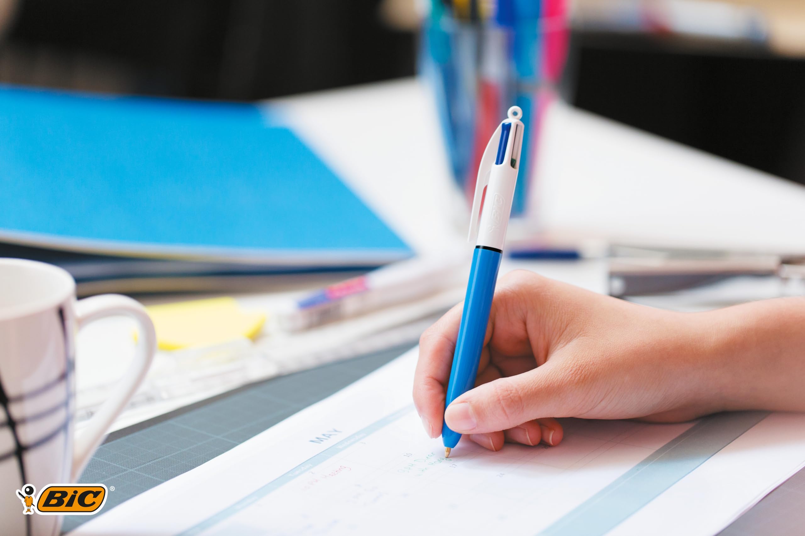 BIC Student Stationery Set - 23-Piece Bundle with Black, Colored, and Highlighter Pens 3