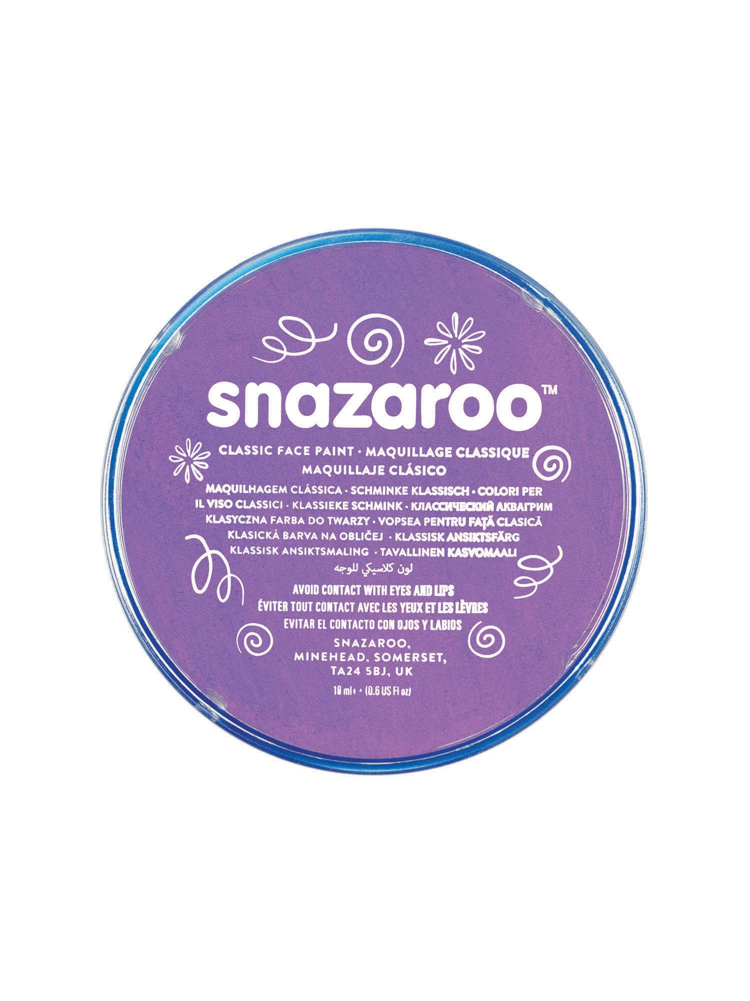 Snazaroo - Lilac Classic Face and Body Paint (18ml) 7