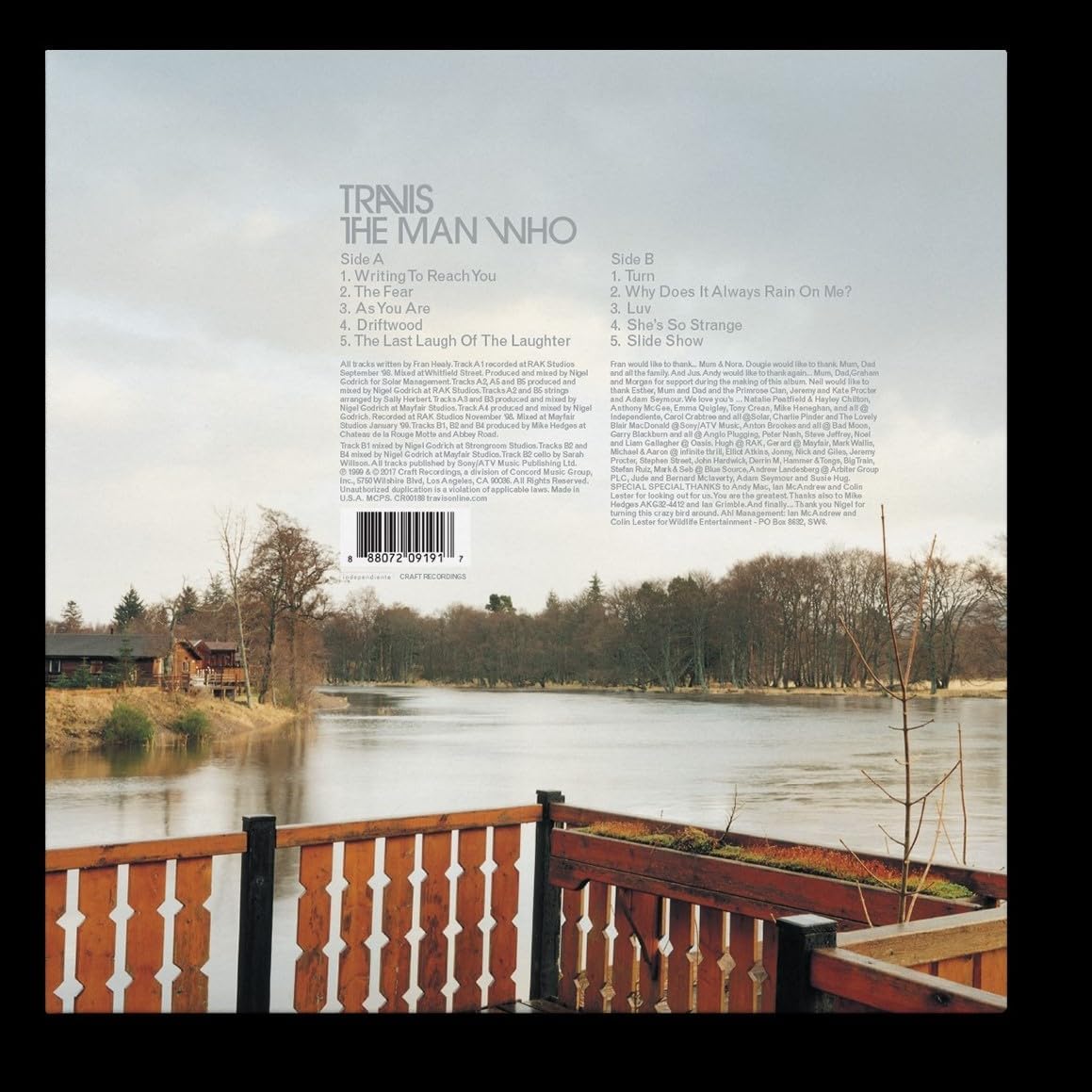 The Man Who (25th Anniversary Edition) (National Album Day – White Vinyl) [VINYL 3