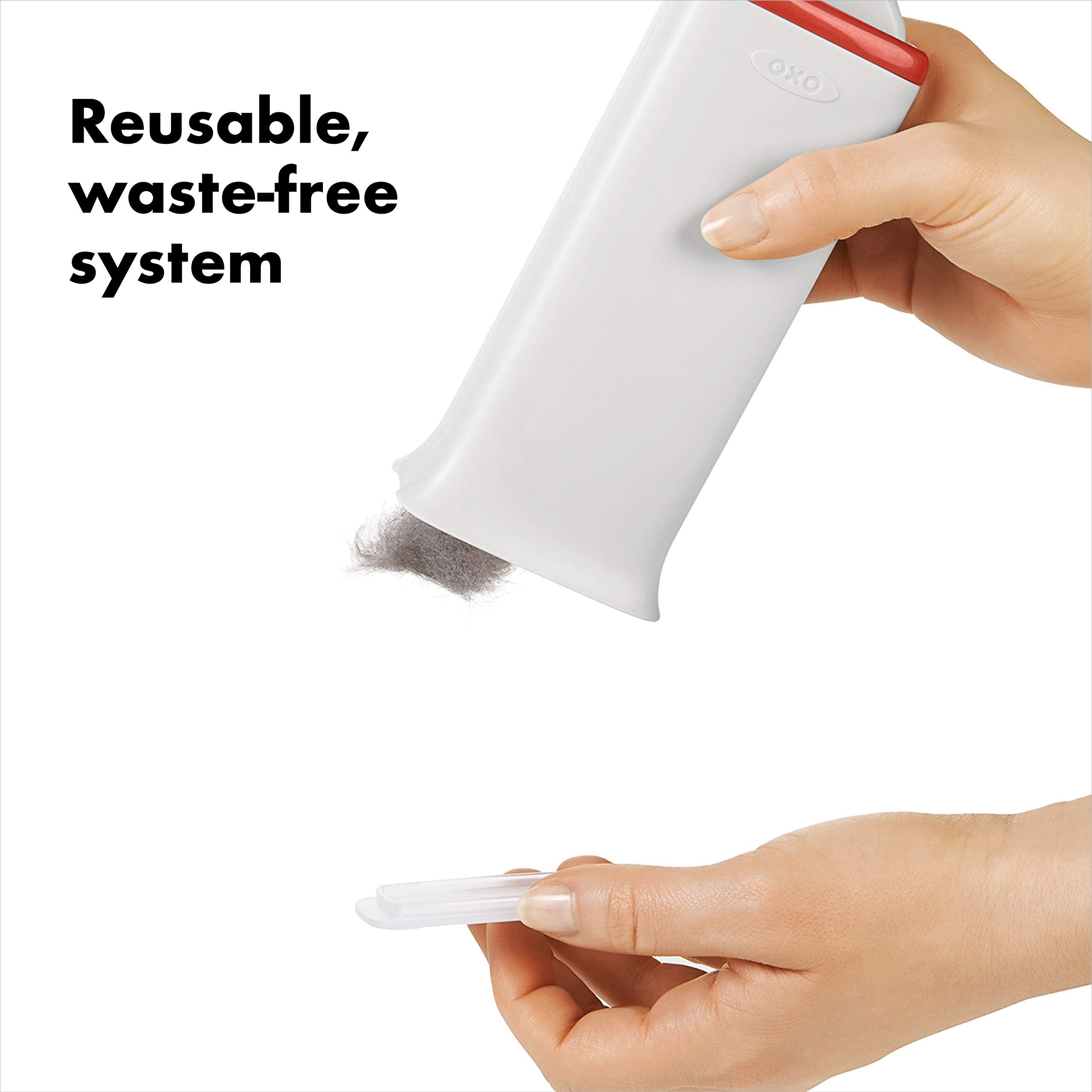 OXO Good Grips Furlifter Self Cleaning Garment Brush | Removes Pet Hair & Lint | Plastic 5