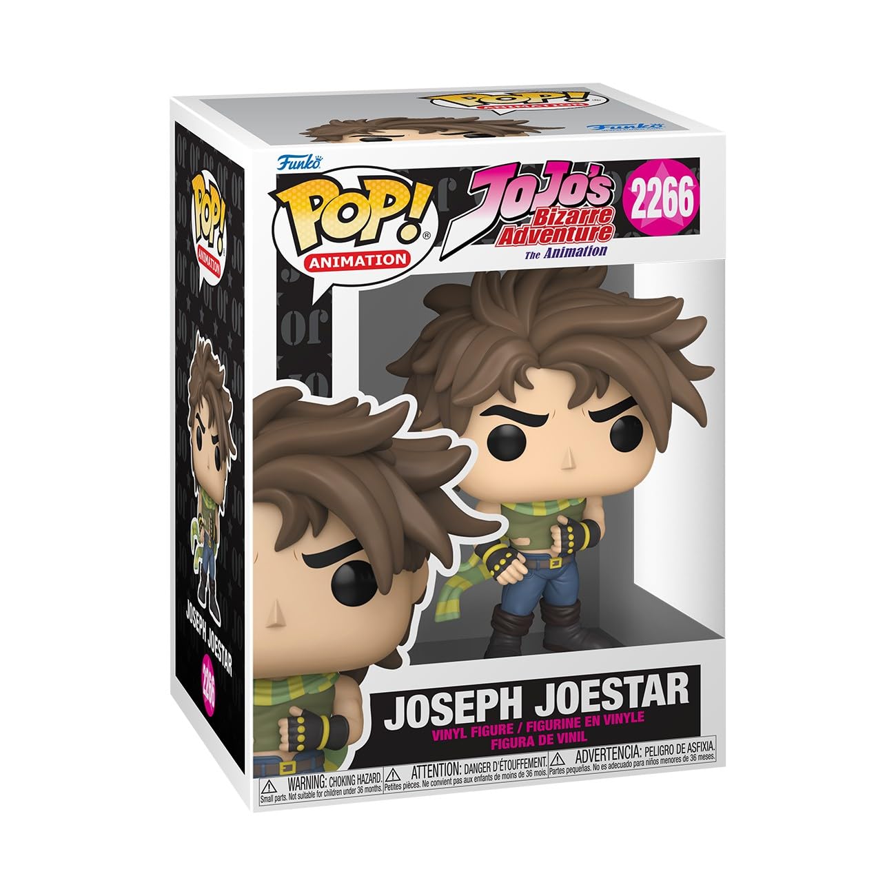 Funko JoJo's Bizarre Adventure Joseph Joestar Chibi Character - 3.75 Inch Vinyl Figure 1