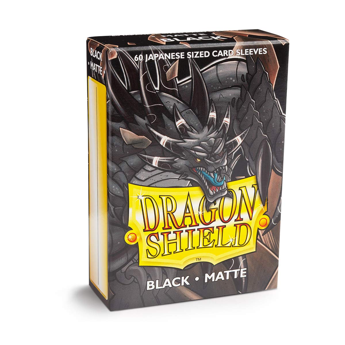 Dragon Shield Japanese Size Matte Black Card Sleeves (60 Count) 2