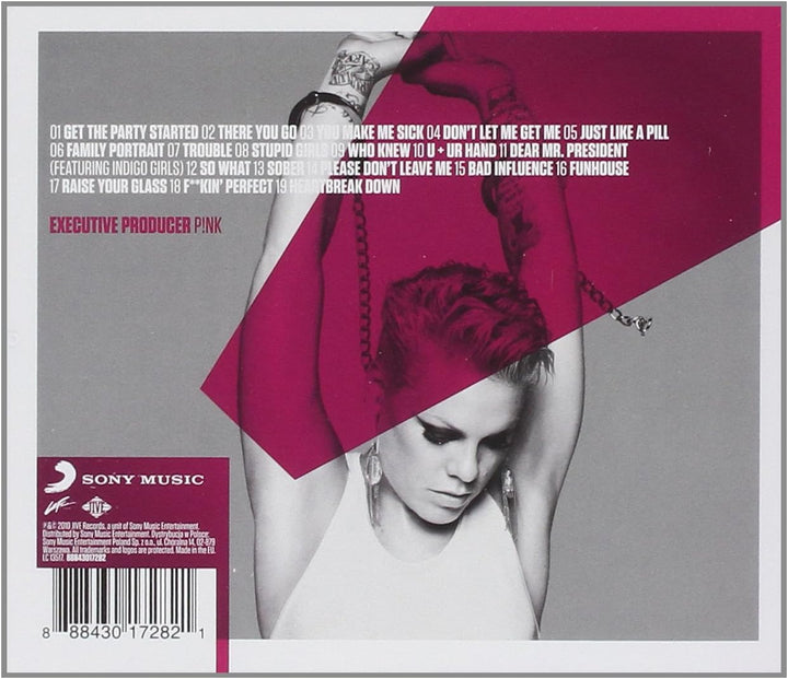Pink - Greatest Hits...So Far!!! Audio CD
