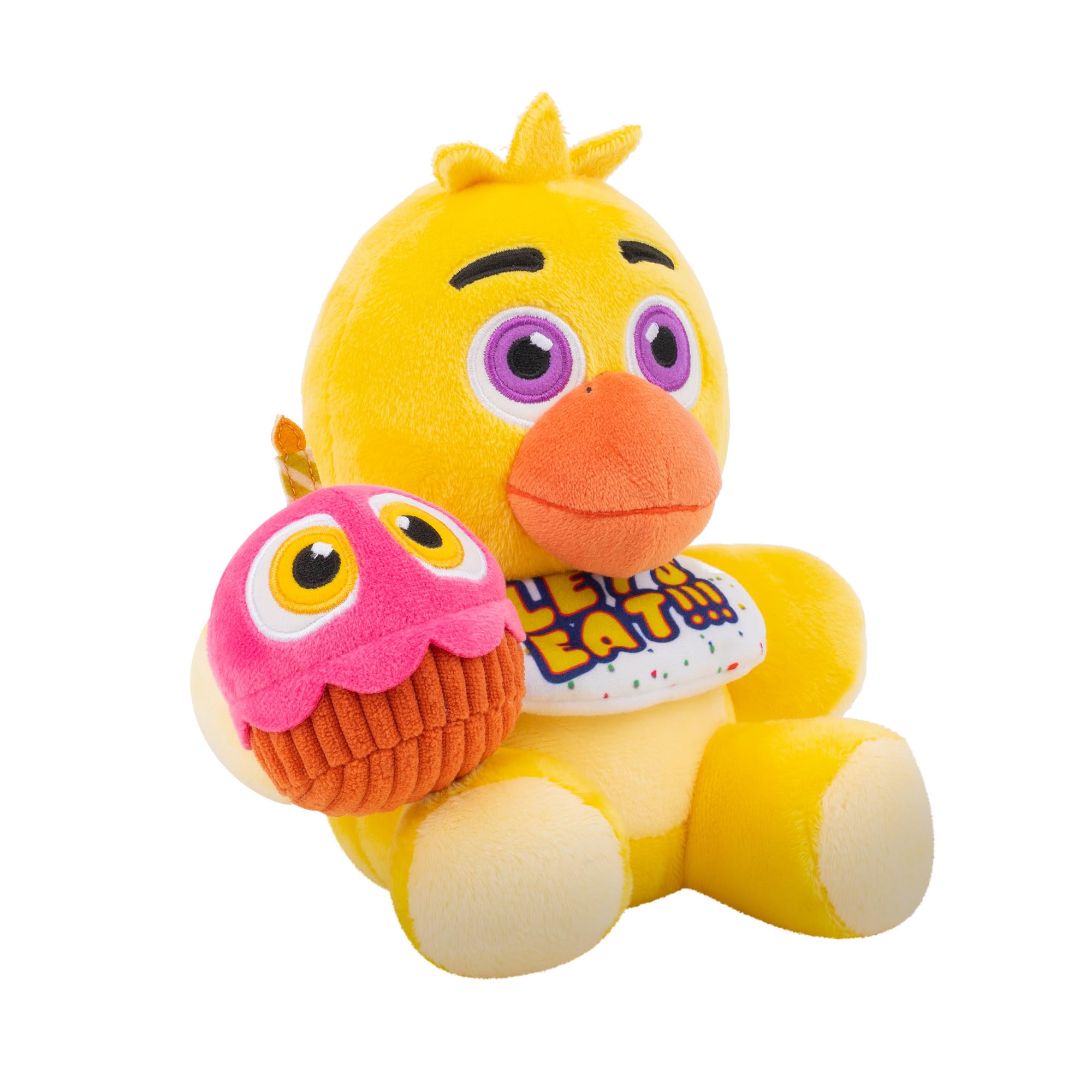 Five Nights at Freddy's Classic Chica Plush - 8-Inch Glow-in-the-Dark Eyes 2