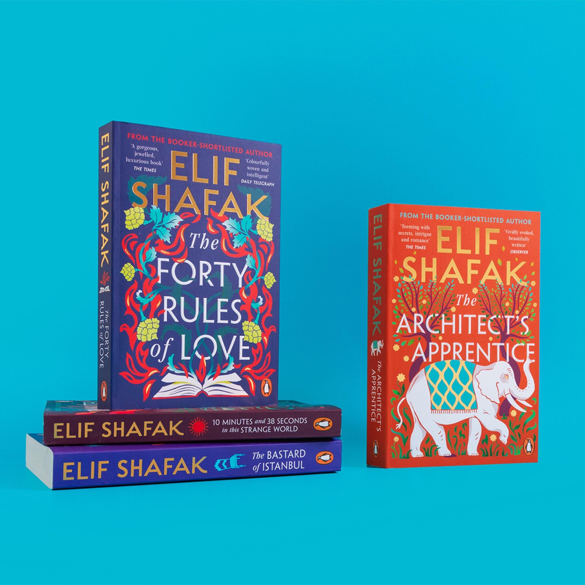 Elif Shafak The Architect's Apprentice - Historical Romance Novel | Paperback | 464 Pages 5