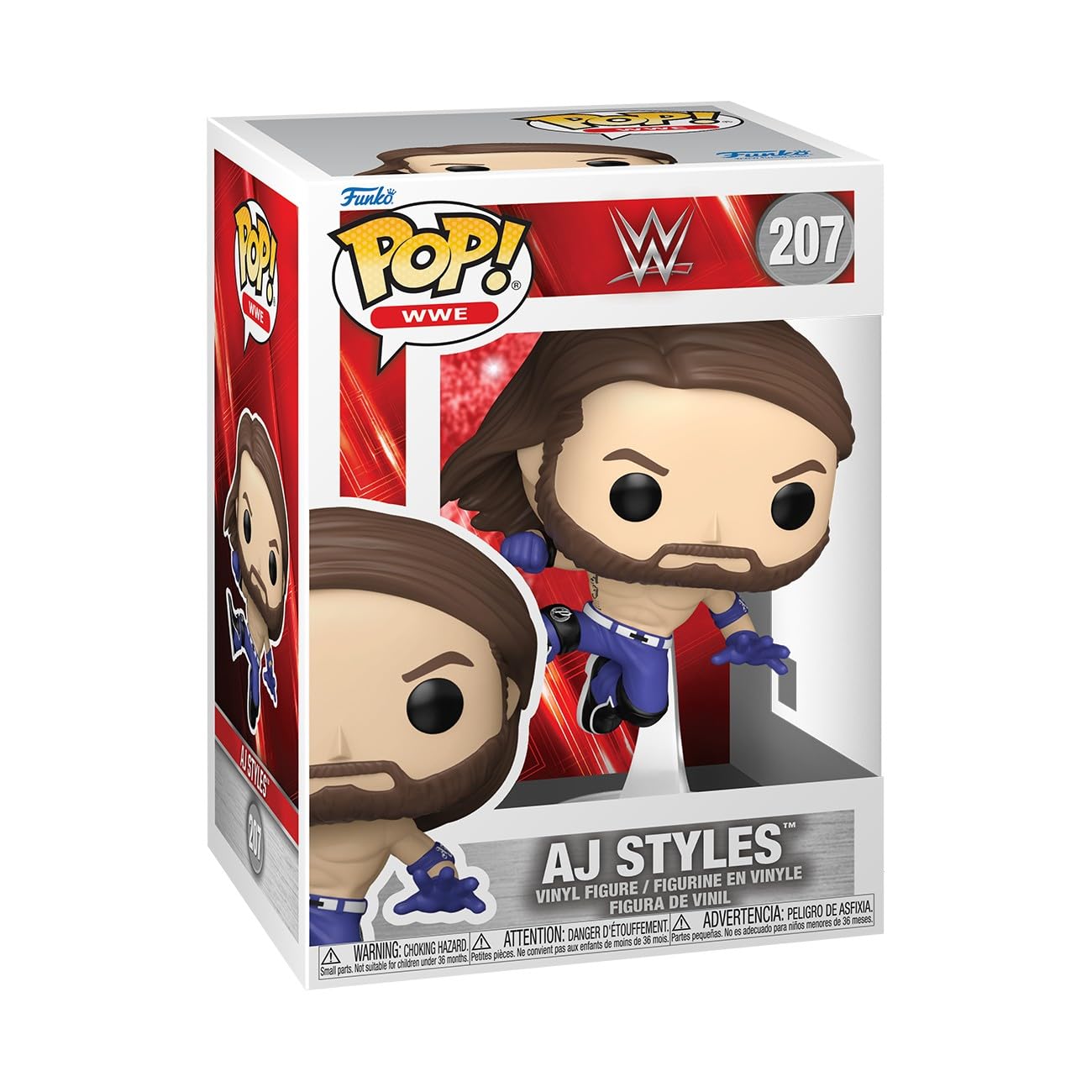 Funko POP! WWE: A.J. Styles Collectible Vinyl Figure | 3.75 Inches | Model 90539