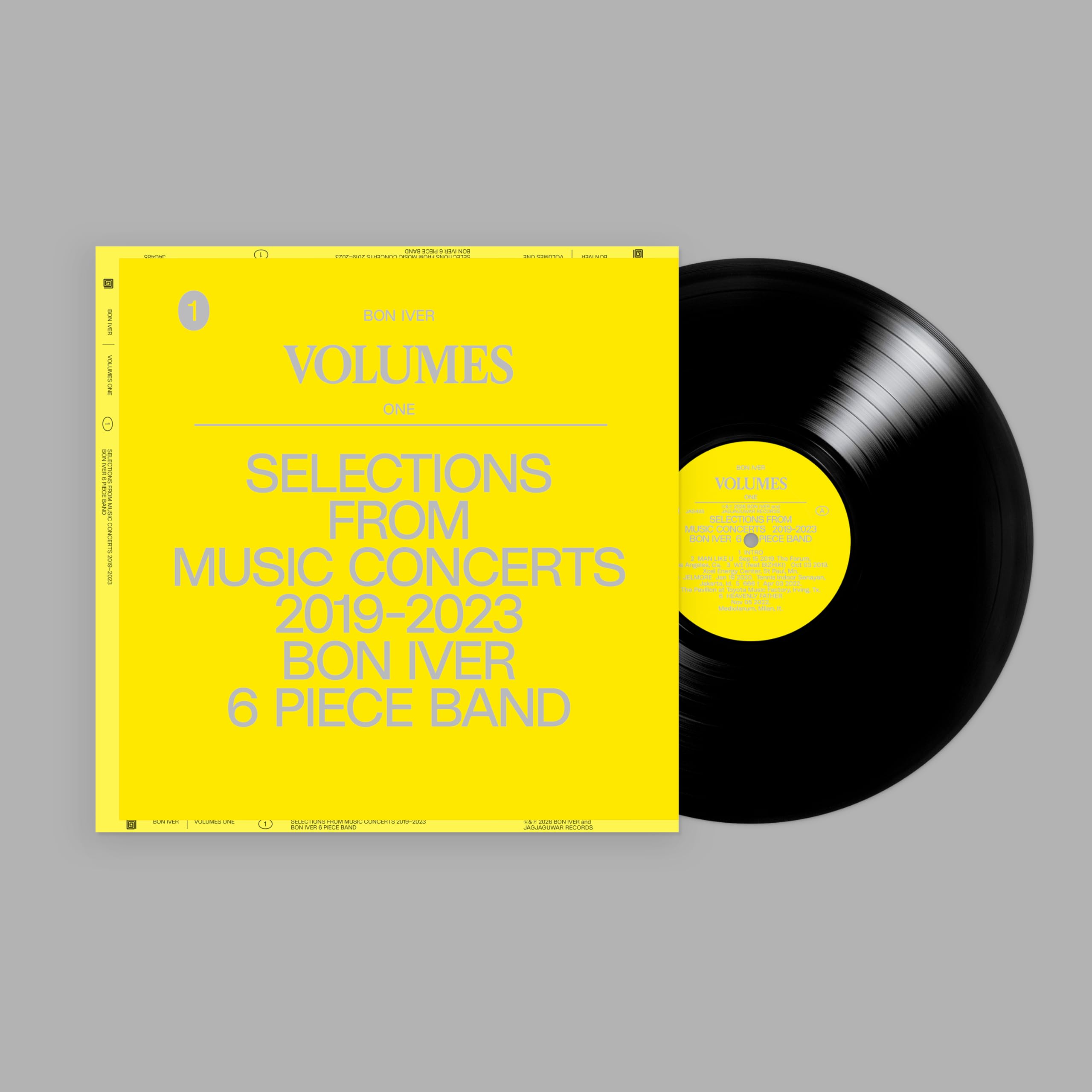 Bon Iver - VOLUMES: ONE [LP Vinyl] 1