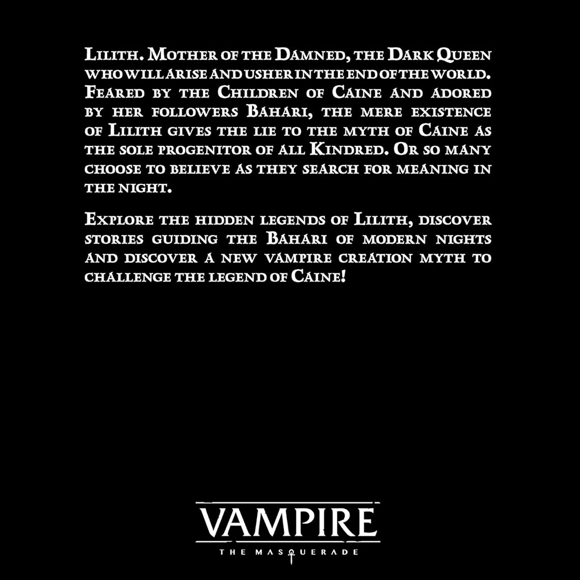 Renegade Vampire: The Masquerade RPG Revelations of the Dark Mother HC 6