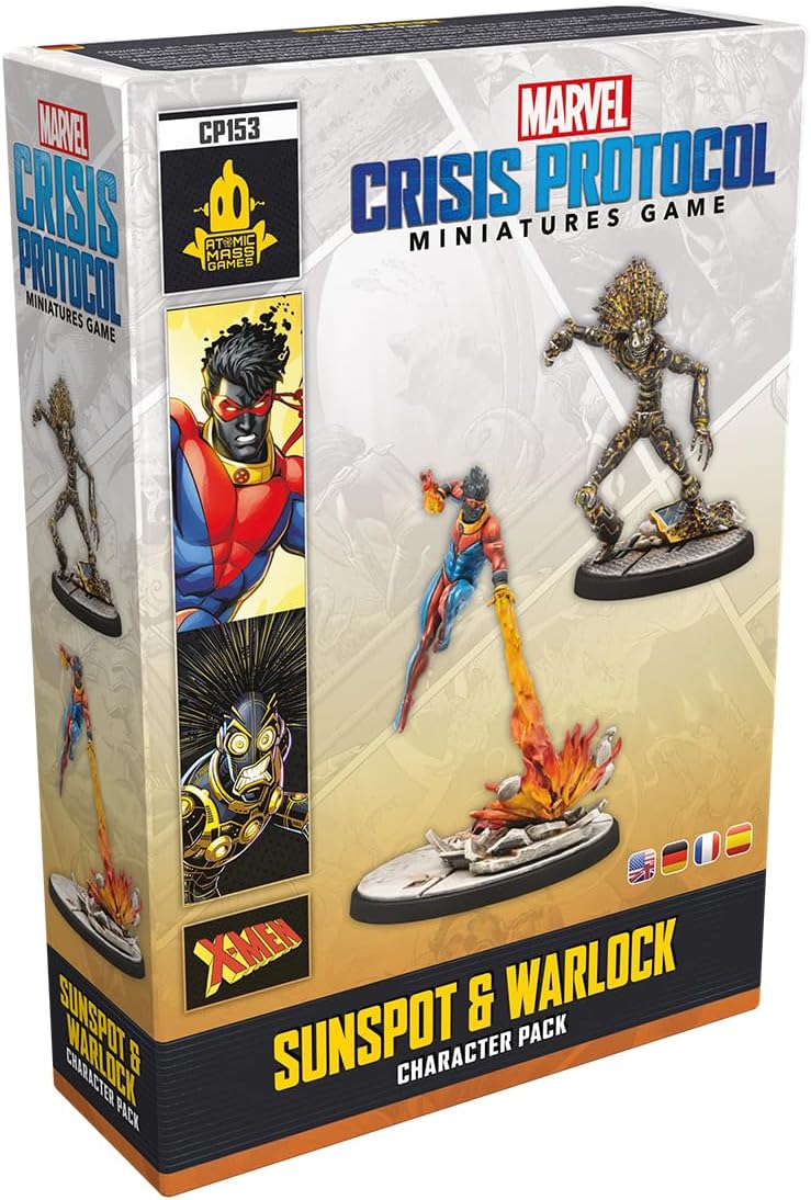 Atomic Mass Games Marvel: Crisis Protocol Sunspot &amp; Warlock Charakterpaket (CP153)