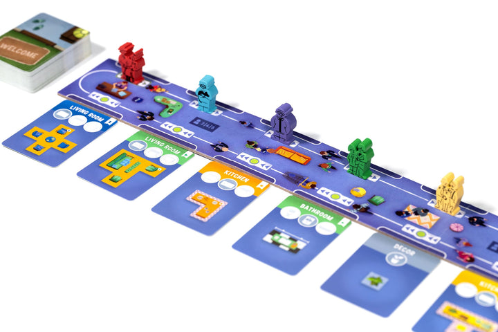 Alley Cat Games Happy Home Strategy Home Decoration Polyomino Game