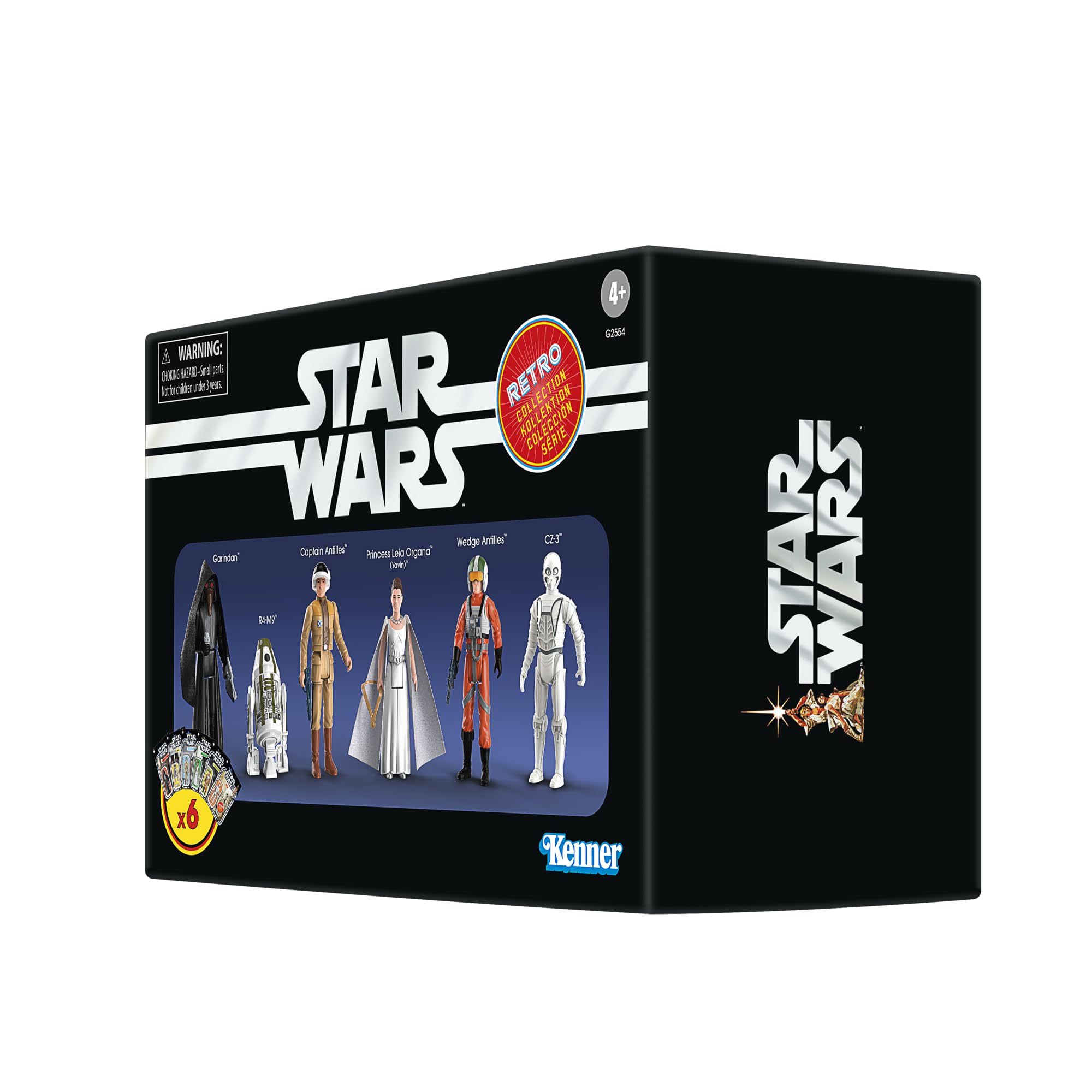 Star Wars Retro Collection A New Hope Episode IV Action Figures - 3.75 Inch Scale, 6 Figures 4