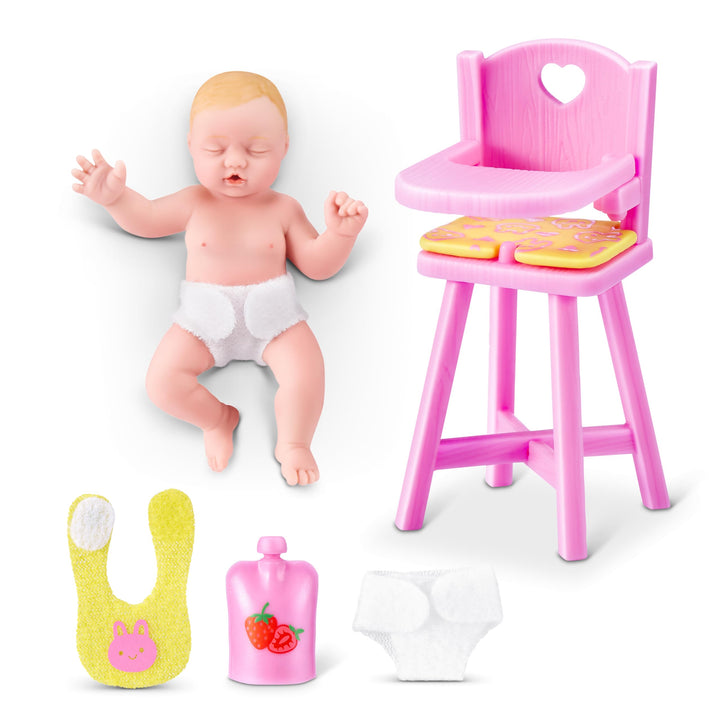 5 Surprise My Mini Baby Series 2 by ZURU - Collectible Mystery Capsule with Playset, 3+ Years