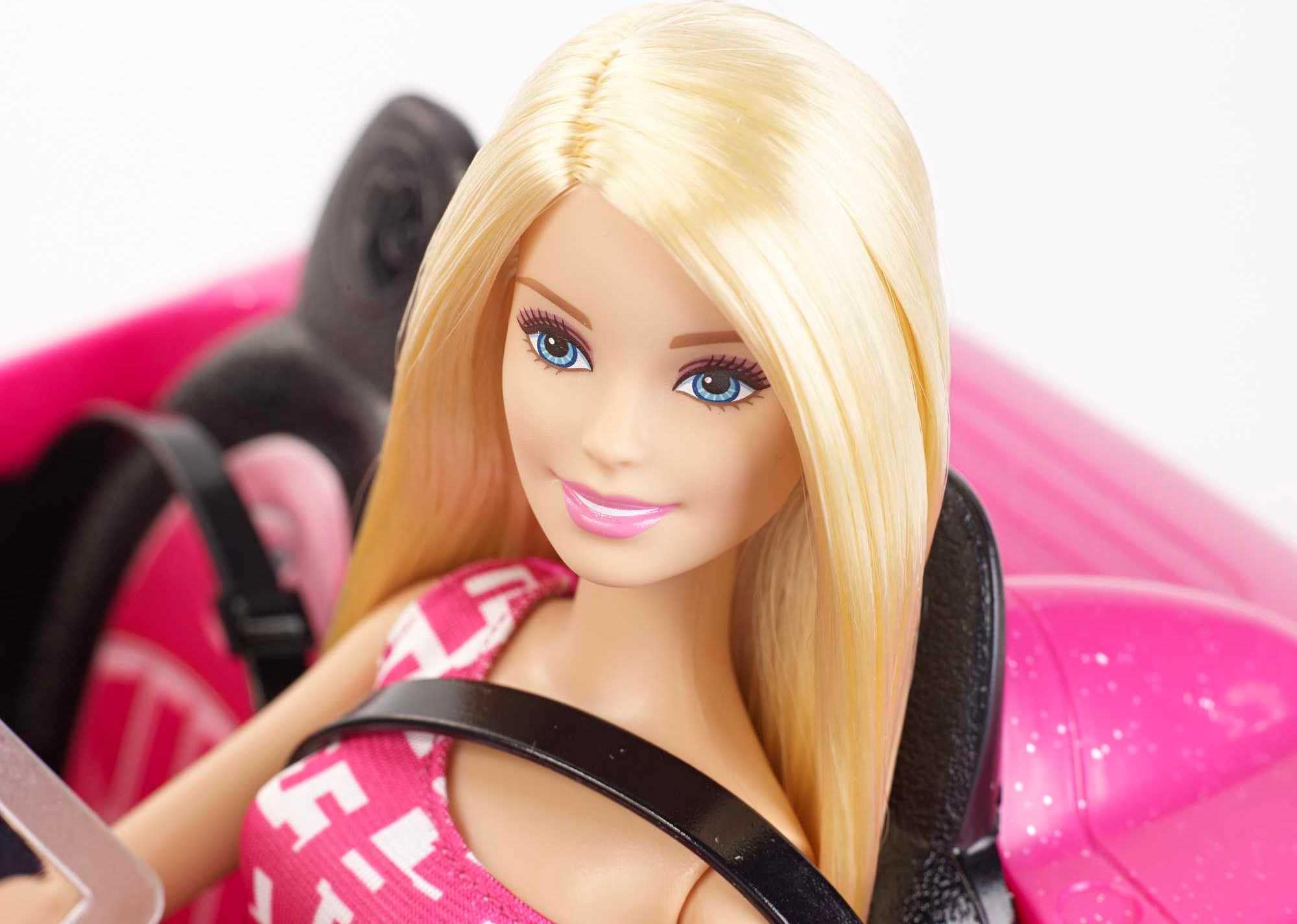 Barbie Convertible and Doll Pack - Pink, 2-Seater, Includes Barbie Doll 2