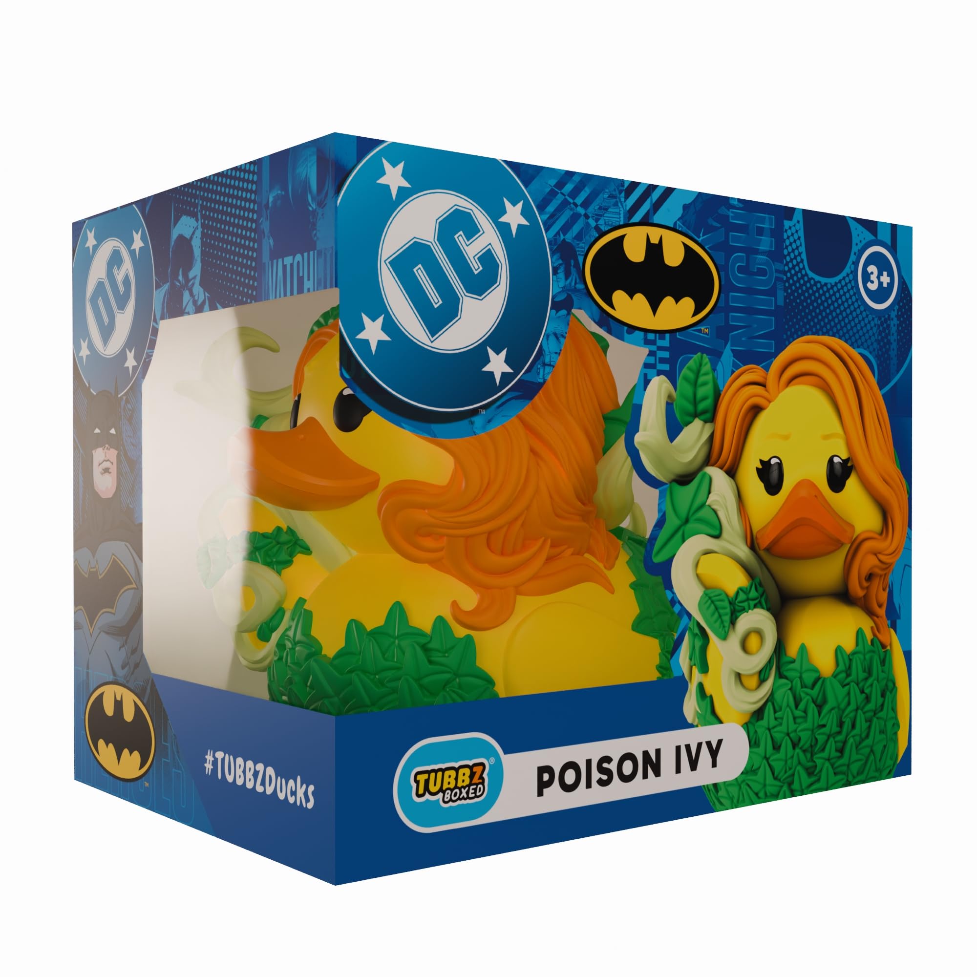 TUBBZ Poison Ivy Cosplaying Rubber Duck Vinyl Figure - DC Comics Collectible | 9cm Tall 1