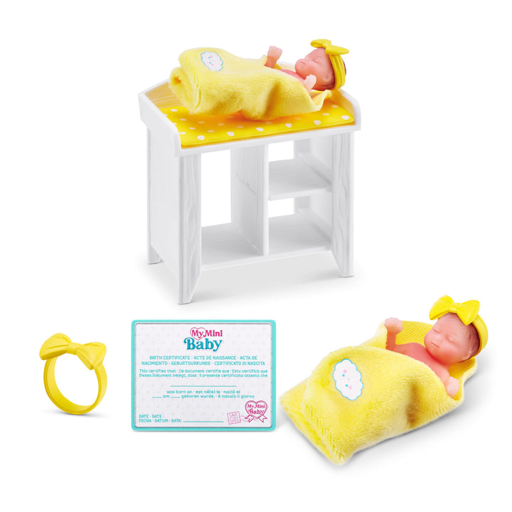 5 Surprise My Mini Baby Series 1 - Collectible Mystery Capsules with Realistic Baby Dolls & Playsets