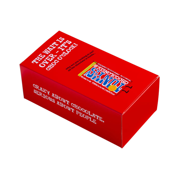 Tony's Chocolonely Milk Caramel Sea Salt Chocolate Bars - Gift Box of 4 (180g Each)