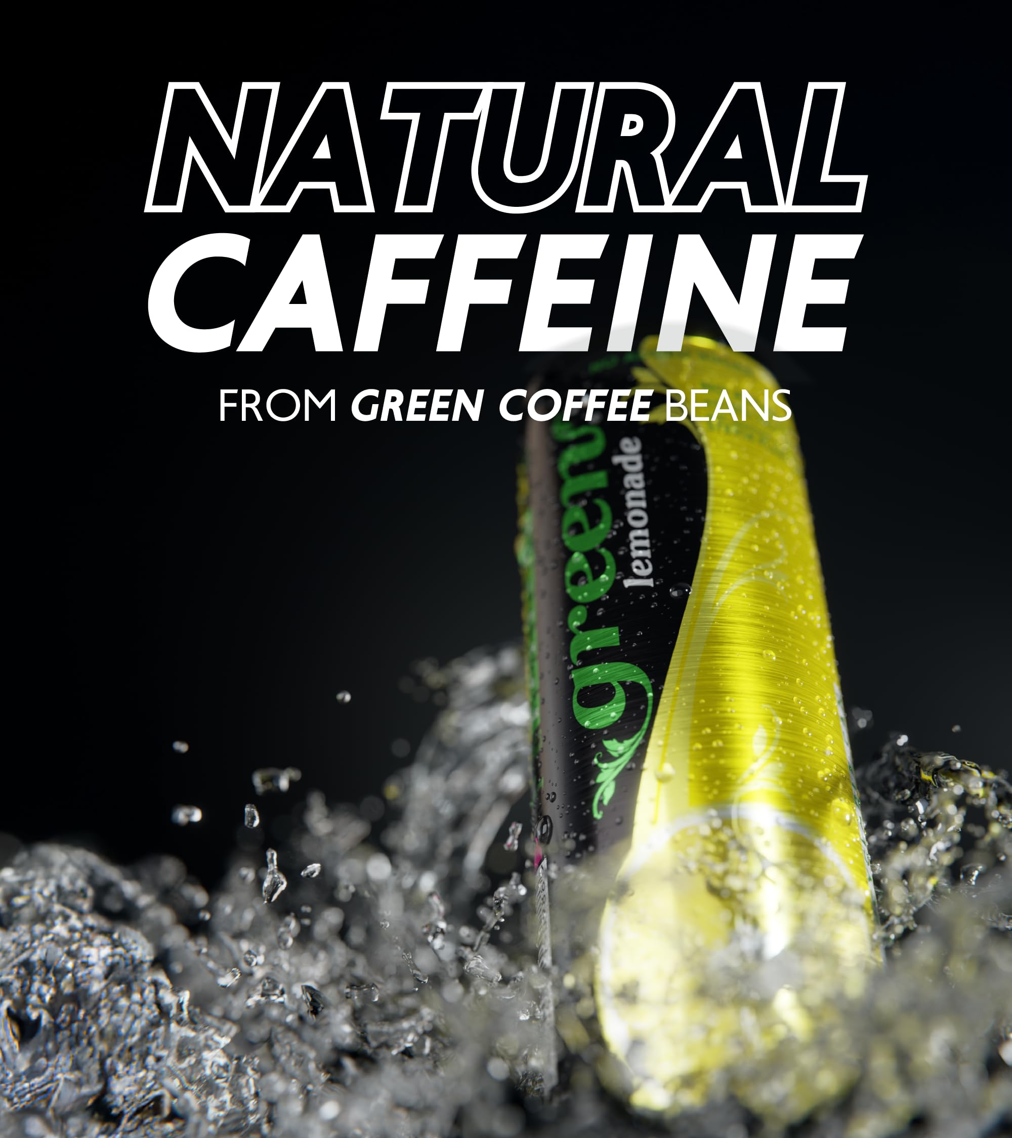Green Cola - Green Lemonade Sparkling Drink (4 x 330ml) 3
