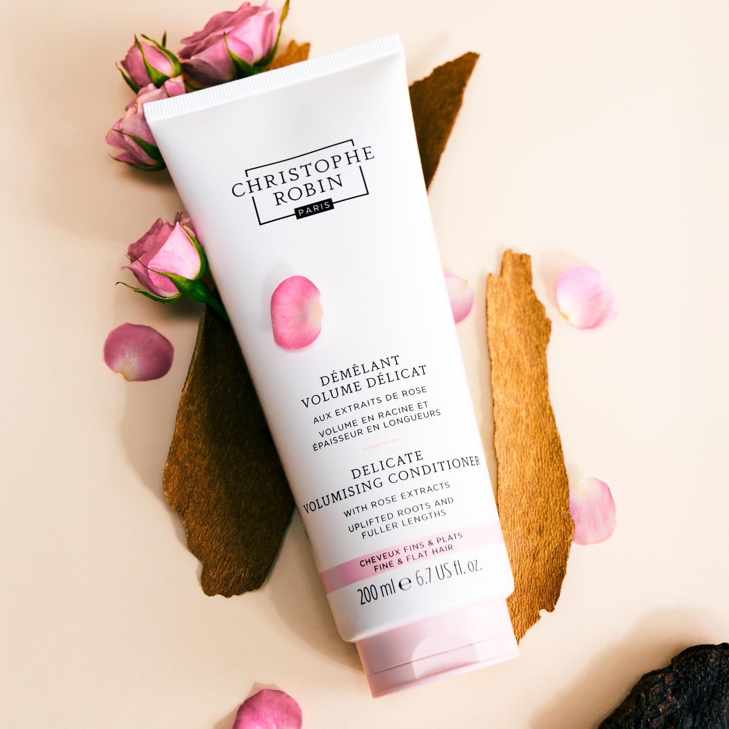 Christophe Robin Delicate Volumising Conditioner with Rose Extracts 200ml | For Fine Hair | Paraben Free 6
