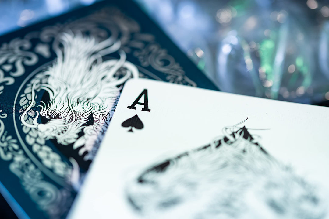 Bicycle Dragon Playing Cards - 1 Deck, Air Cushion Finish, Professional Grade, FSC-Certified, Made in USA