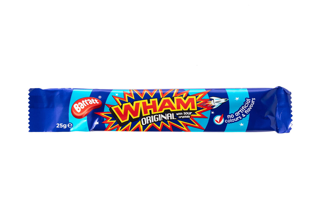 Wham Wham Bar Retro Flavour Sweets - 50 Piece Sealed Box