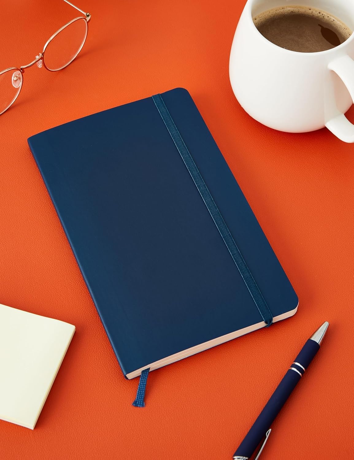 Moleskine Classic Notebook - Soft Cover Ruled Paper Journal | Sapphire Blue | Large A5 | 192 Pages 4