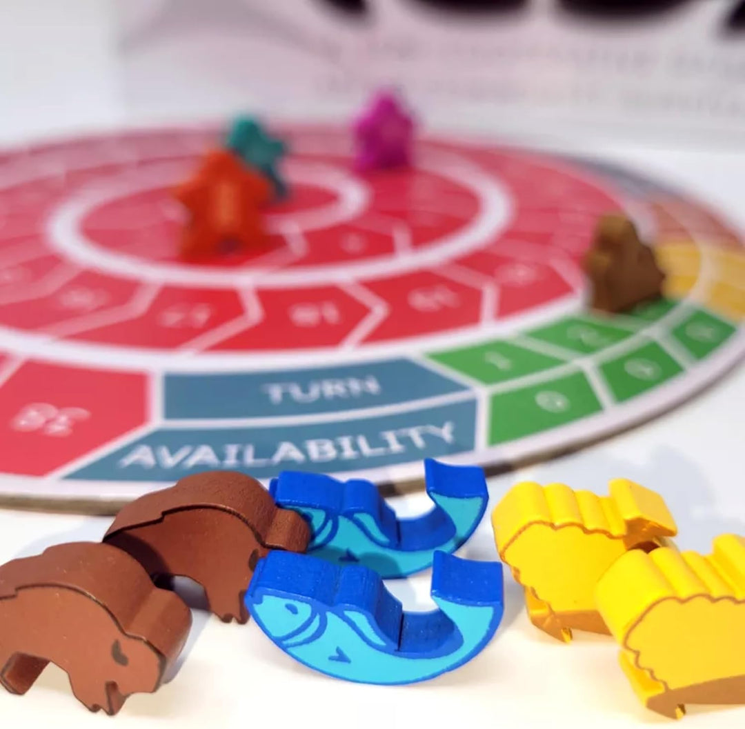 Coyote & Crow Wolves Strategy Board Game