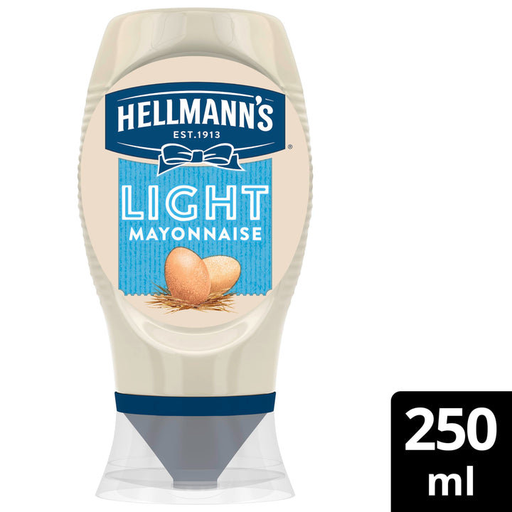 Hellmann's Light Mayonnaise - Reduced Calorie Mayo with Free-Range Eggs