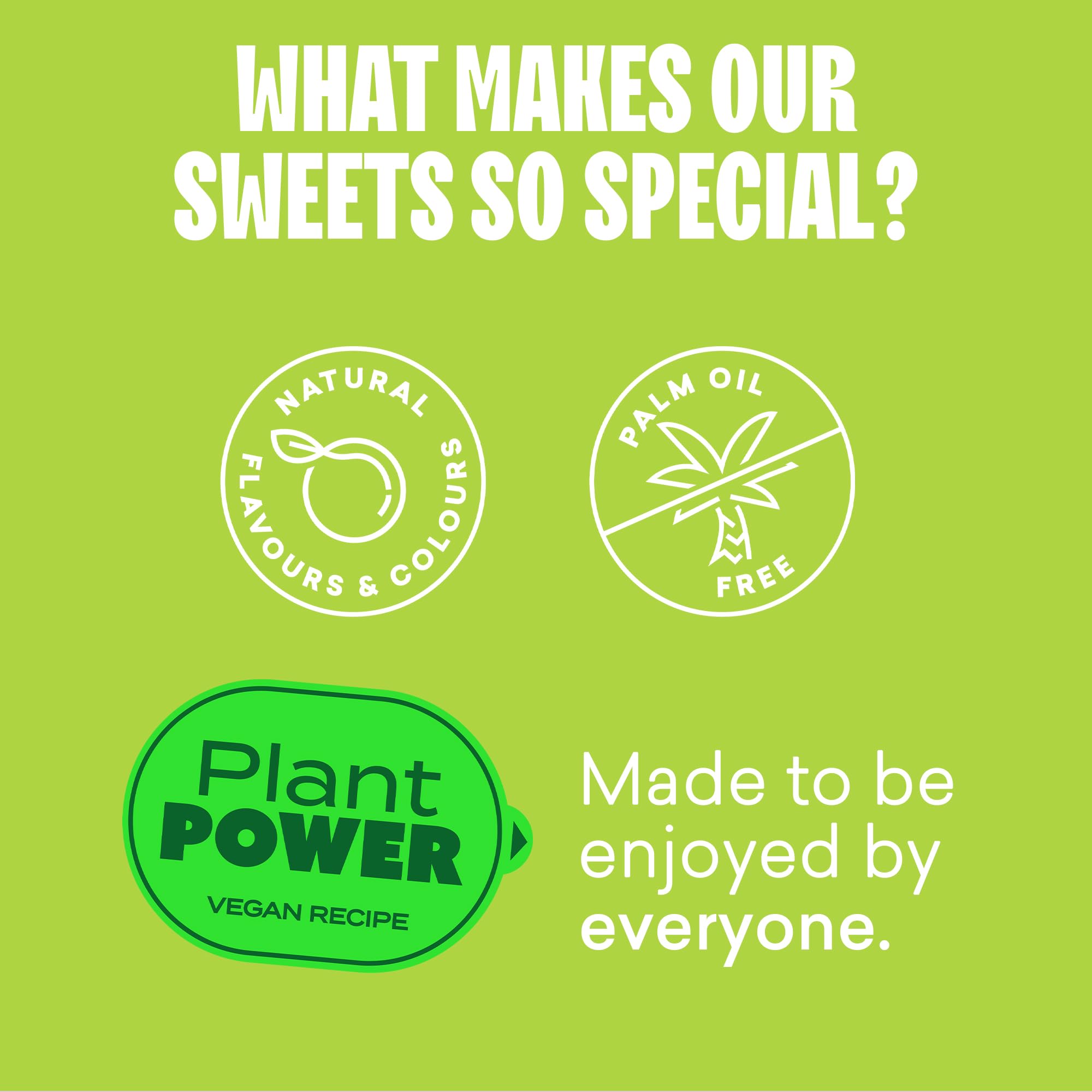Candy Kittens The Sour Edit Tropical Vegan Sweets - 130g 6
