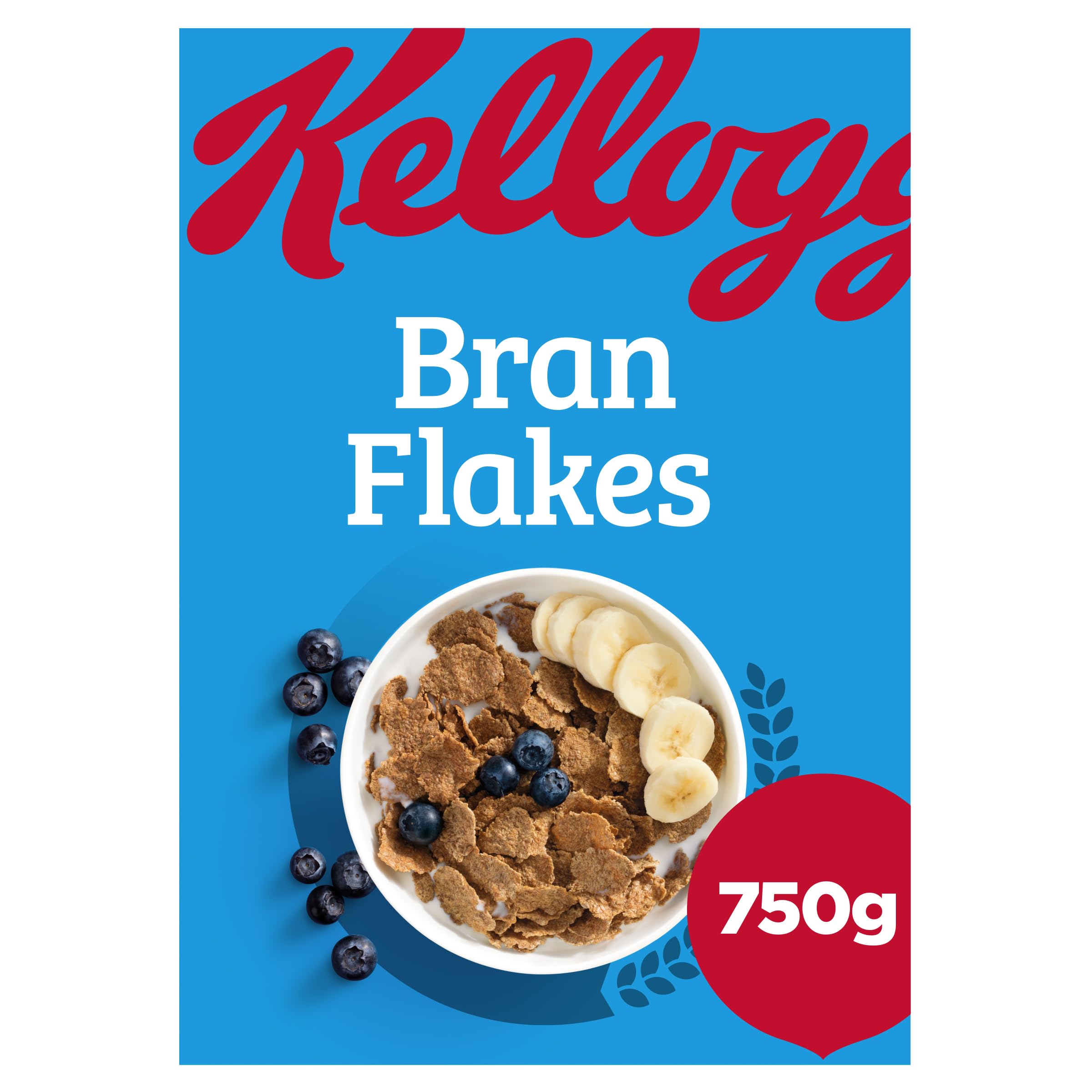 Kellogg's All Bran Bran Flakes Cereal - Crunchy Whole Wheat Flakes with Wheat Bran Fibre | 750g 1