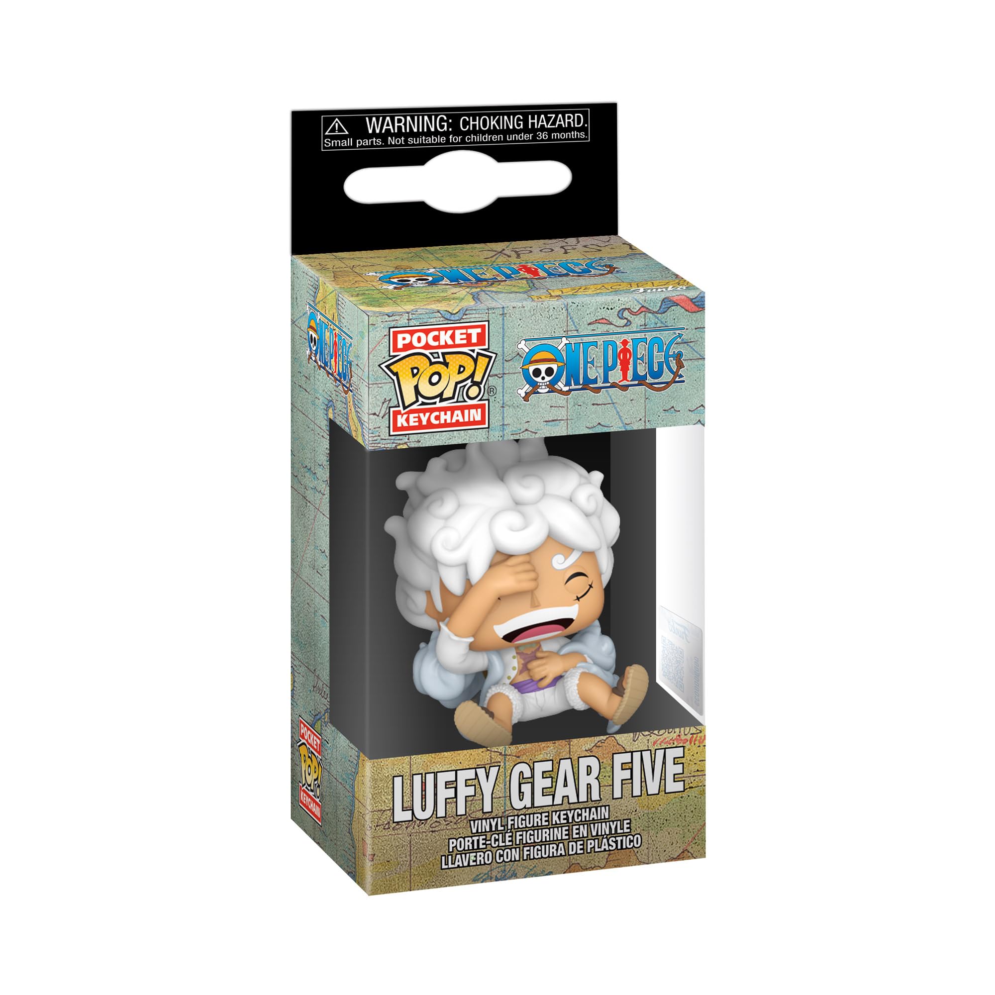 Funko Pop! Keychain - One Piece - Monkey D. Luffy Gear 5 | Vinyl Figure | Model 91975 2