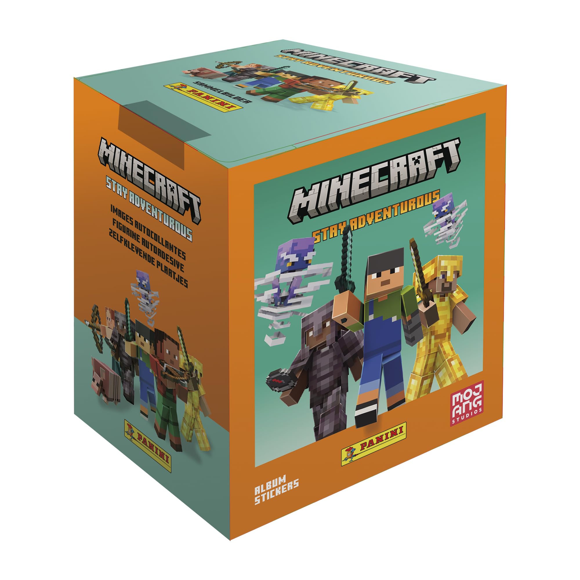 Panini Minecraft Stay Adventurous Sticker Collection - 36 Packs