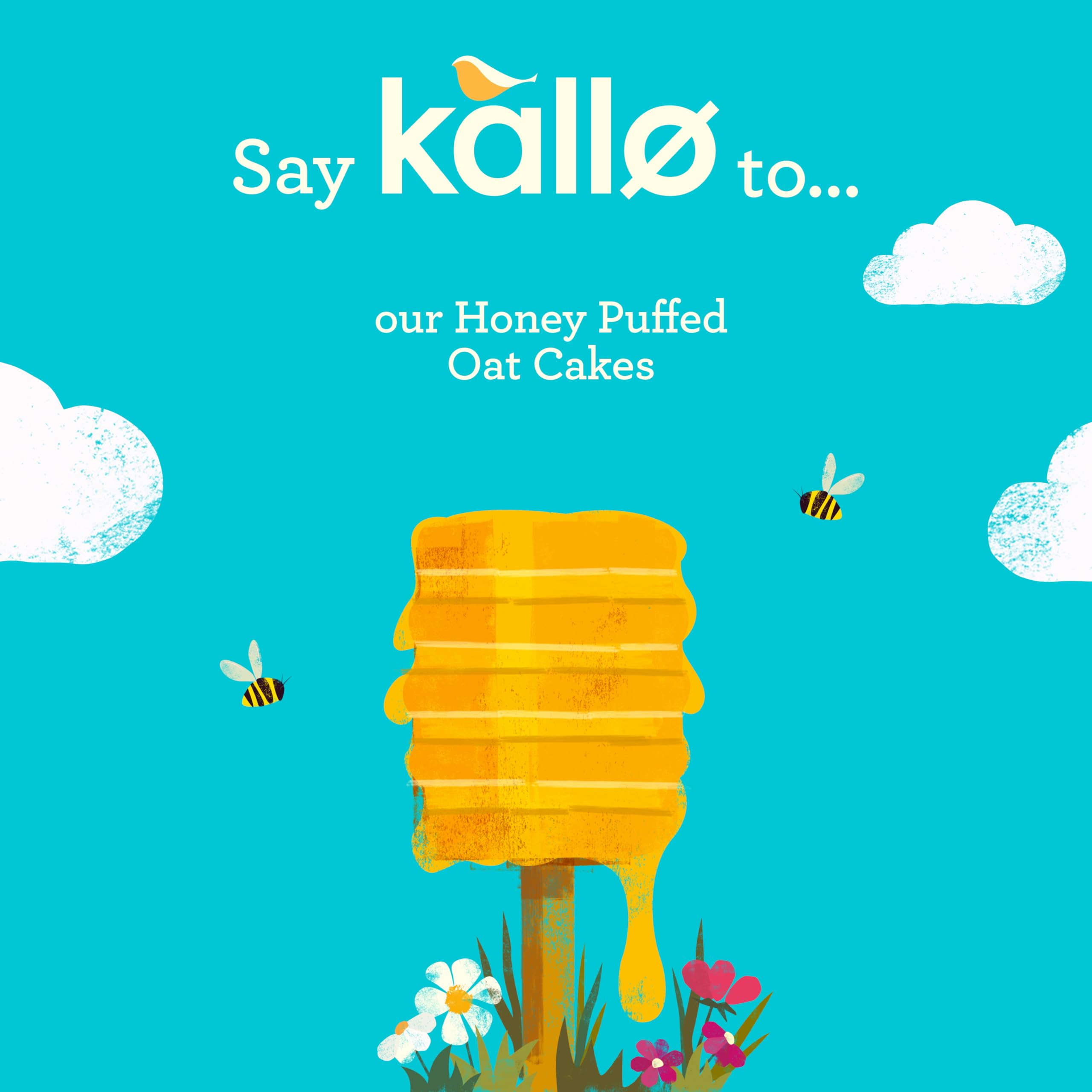 Kallo Honey Puffed Oat Cakes – Gluten-Free, High Fibre, Cholesterol-Lowering Snack 4