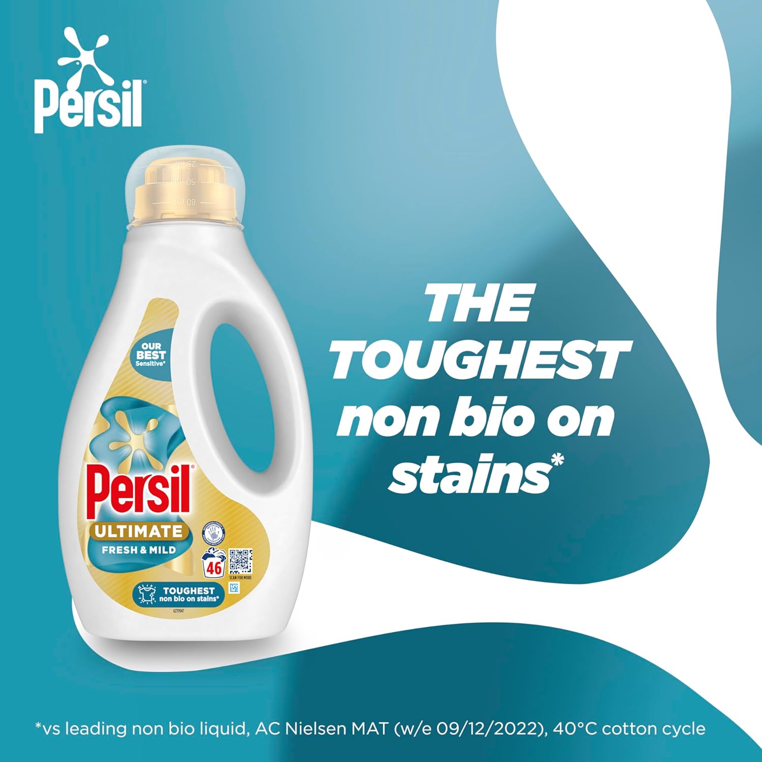 Persil Ultimate Fresh & Mild Liquid Detergent (1.4 kg) 3