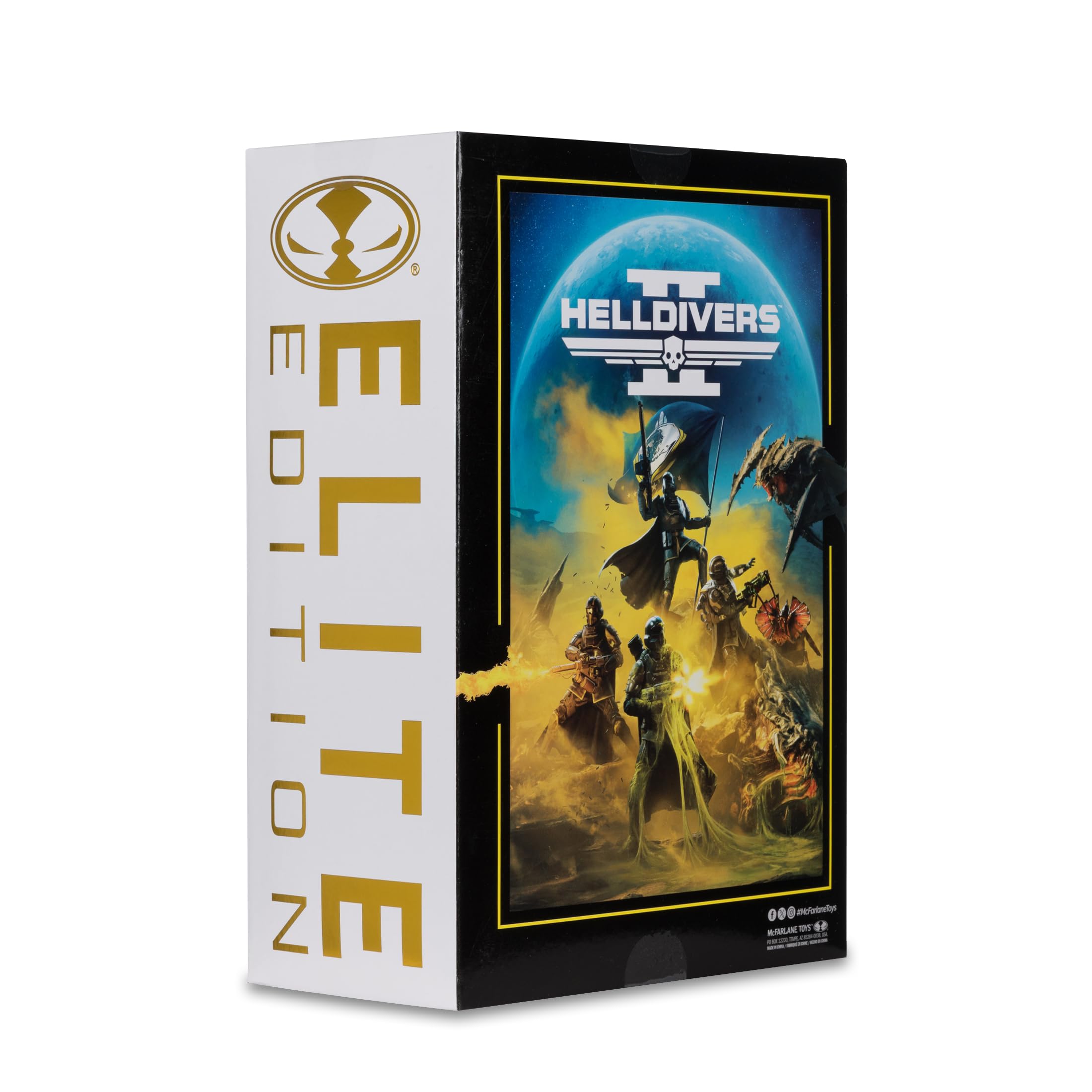 McFarlane Helldivers 2 Trench Engineer 7in Deluxe Action Figure | Ultra Articulation | Multicolor 8