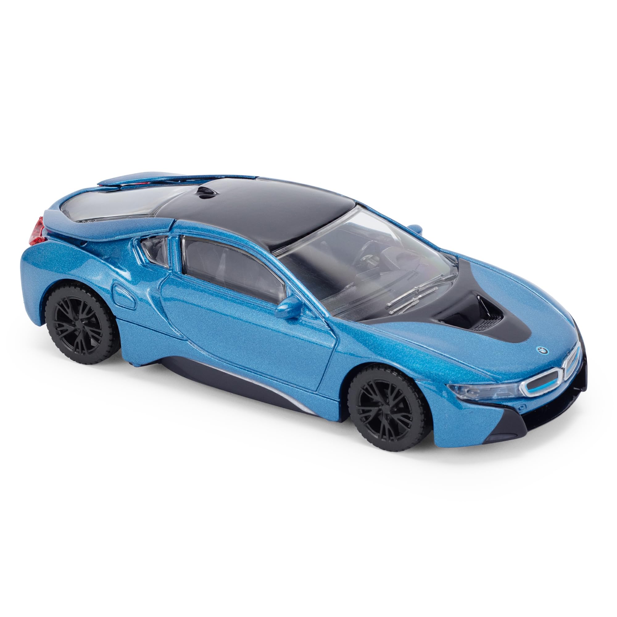 CMJ BMW i8 1:43 Scale Die-Cast Model Car - Blue | Detailed Collector's Edition 3