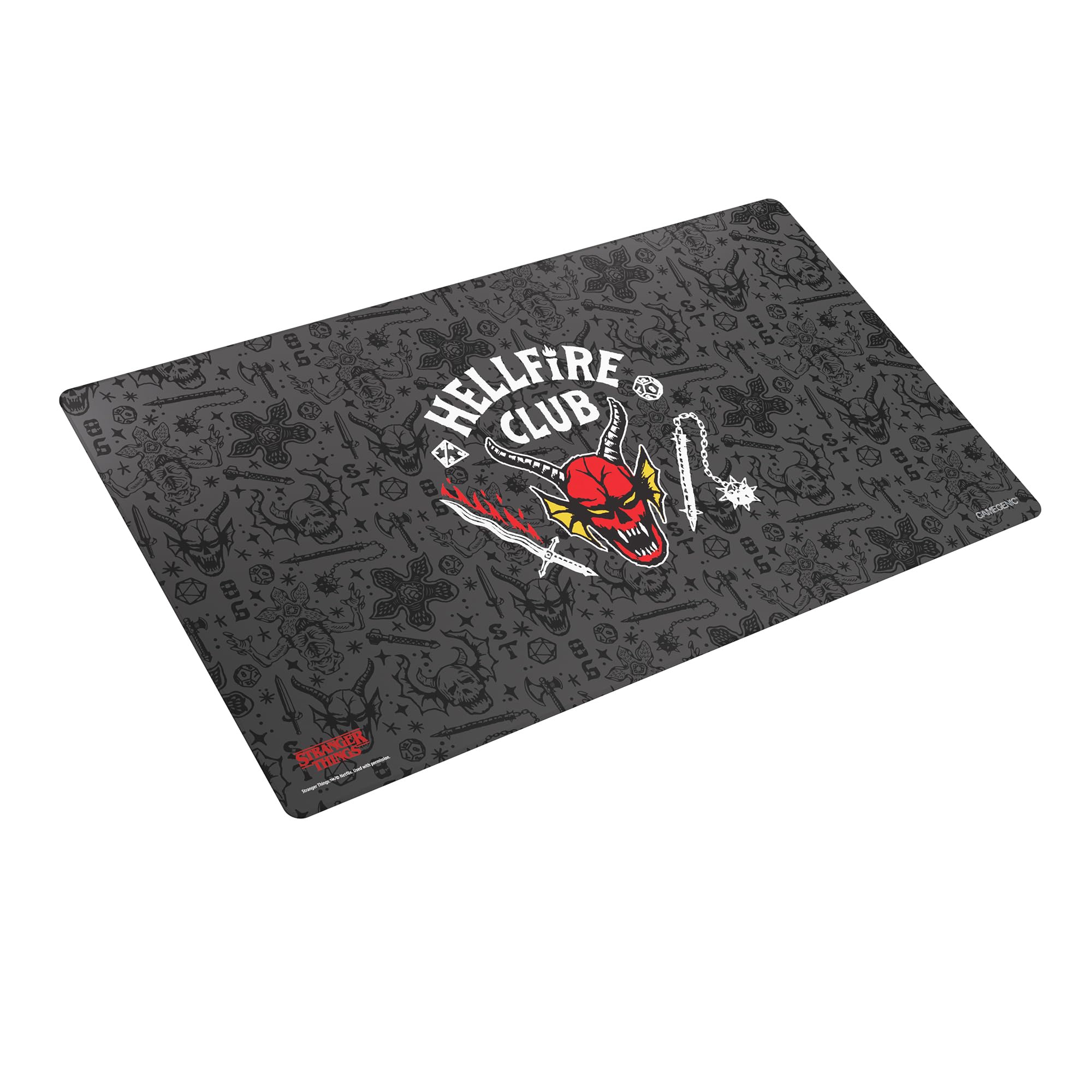 Gamegenic GGS40036ML Prime Playmat - Stranger Things Hellfire Club 2mm Gaming Mat 1